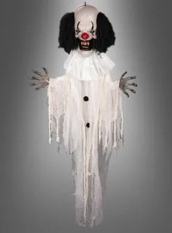 Sprechender Höllen Clown Mit LED 183cm