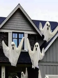 Fliegender Geist Halloweendeko 120x70cm