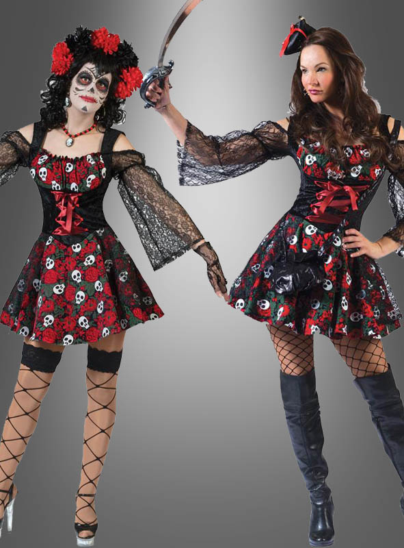 Wandelbares Totenkopf Kleid 1 Wandelbares Totenkopf Kleid