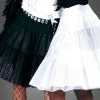 Knielanger Petticoat Weiß Oder Schwarz