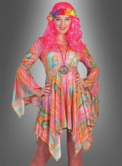 Hippie Batik Kleid Für Damen