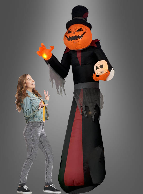 Gigantischer Kürbis Aufblasbar Mit Licht 365cm 1 Gigantischer Kürbis Aufblasbar Mit Licht 365cm