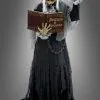 Riesige Halloween Hexe Animiert Mit Buch
