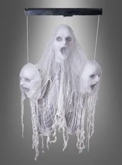 Schwebende Geister Köpfe Animiert 65x100cm