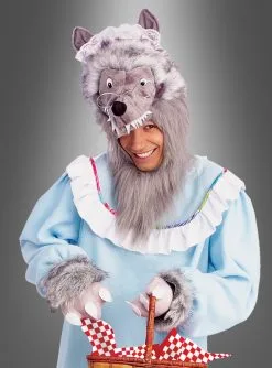 Großmutter Kostüm Wolf Blau Herrenkostüm -Halloween-Cosplay Verkaufsgeschäft 40 60286 pic3