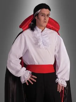 Elegantes Rüschenhemd Herren Weiß 6 Elegantes Rüschenhemd Herren Weiß -Halloween-Cosplay Verkaufsgeschäft 40 64755 pic3