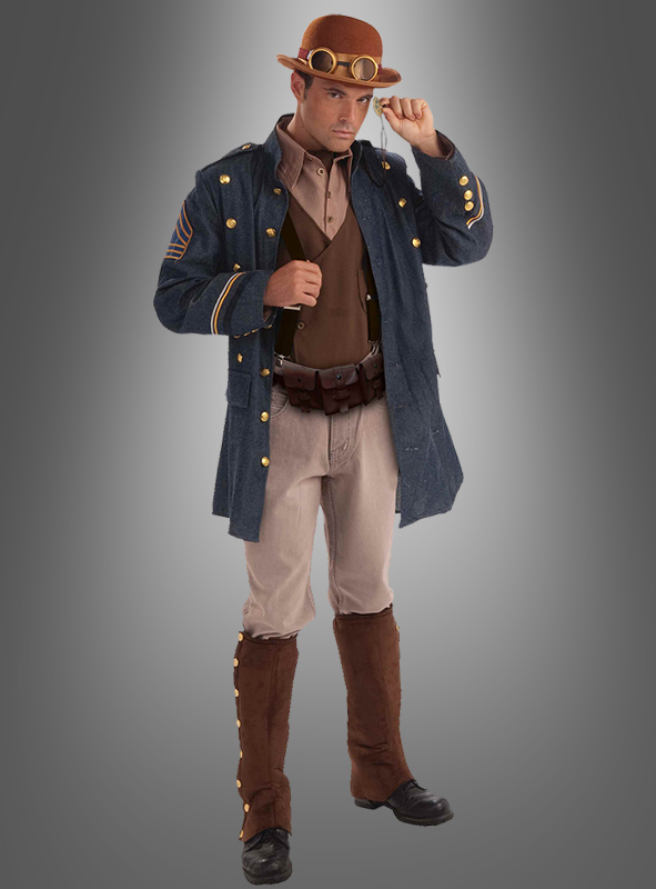 Steampunk General Kostüm 2 Steampunk General Kostüm – Bild 2