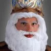König Neptun Weiße Perücke Mit Bart