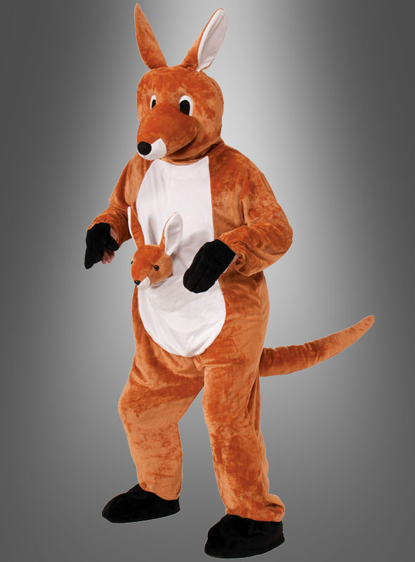 Känguru Maskottchen 1 Känguru Maskottchen