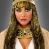 Goldene Cleopatra Perücke