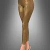 Goldene Leggings
