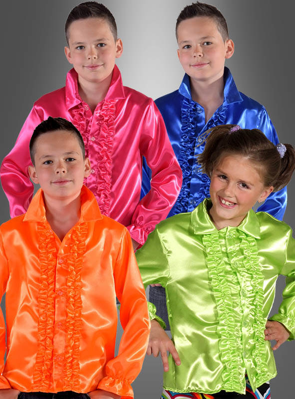 Rüschenhemd Für Kinder Verschiedene Farben 1 Rüschenhemd Für Kinder Verschiedene Farben