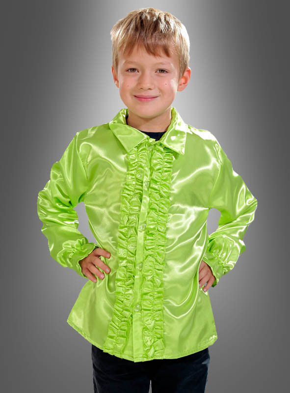 Rüschenhemd Für Kinder Verschiedene Farben 2 Rüschenhemd Für Kinder Verschiedene Farben – Bild 2