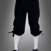 Schwarze Kniebundhose Barock