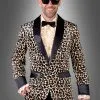Jackett Mit Leopardenmuster