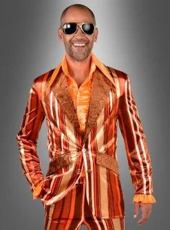 70er Streifen Anzug Olli Braun Oder Blau -Halloween-Cosplay Verkaufsgeschäft 42 221264 pic3