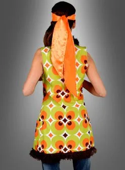 70er Retroweste Damen Grün-braun -Halloween-Cosplay Verkaufsgeschäft 42 222163 pic2