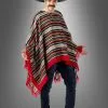 Deluxe Mexikanischer Poncho