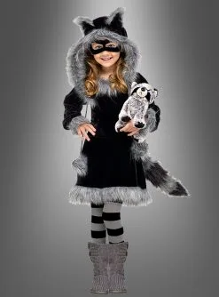Süßer Waschbär Kinderkostüm