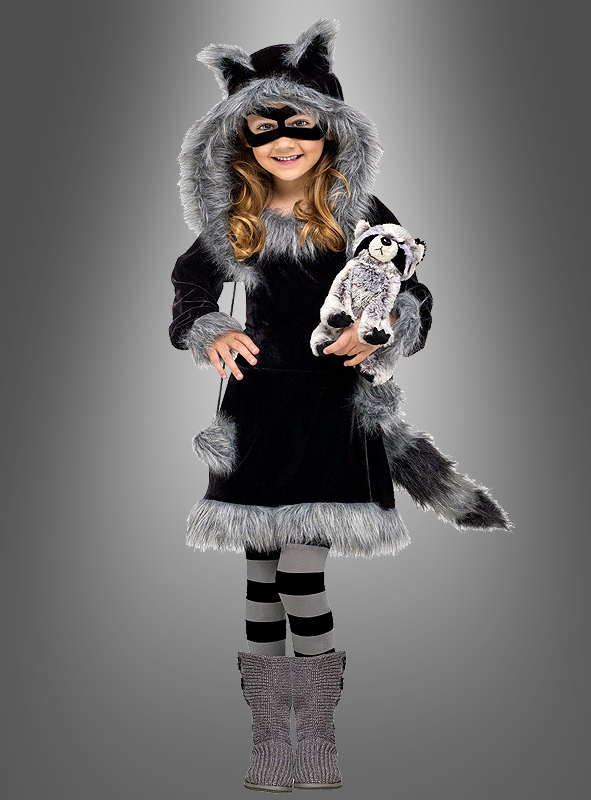 Süßer Waschbär Kinderkostüm 1 Süßer Waschbär Kinderkostüm