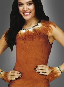 Federschmuck Braun Für Indianerkostüme