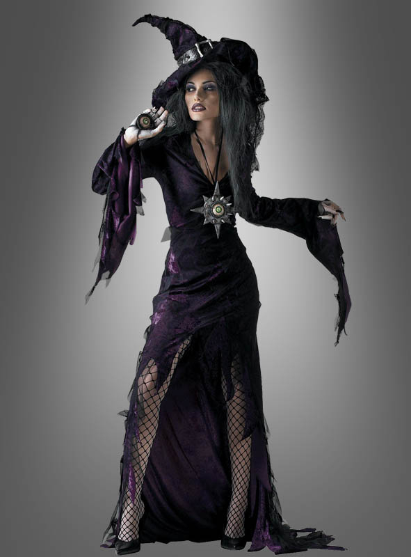 Zauberin Deluxe Hexenkostüm 2 Zauberin Deluxe Hexenkostüm – Bild 2