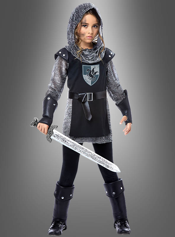 Ritterin Kostüm Für Coole Mädchen 1 Ritterin Kostüm Für Coole Mädchen