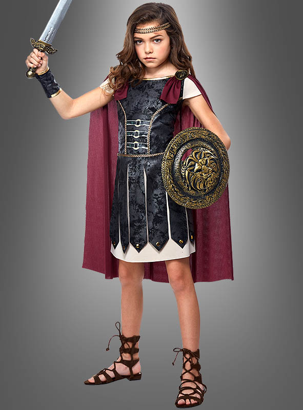 Römerin Kostüm Für Kinder Gladiatorin 1 Römerin Kostüm Für Kinder Gladiatorin