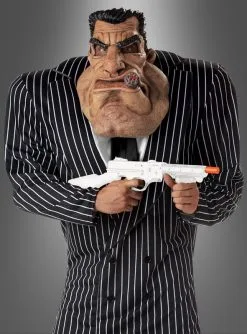 Gangsterboss Kostüm Mit Maske Mafia