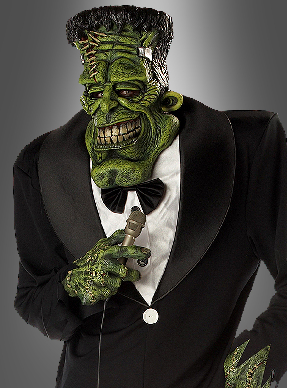 Big Franky Monsterkostüm Mit übergroßer Maske 2 Big Franky Monsterkostüm Mit übergroßer Maske – Bild 2