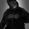 Gorilla Kostüm Mit Beweglicher Ani-Motion Maske