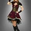 Steampunk Lady Kostüm Mit Hut