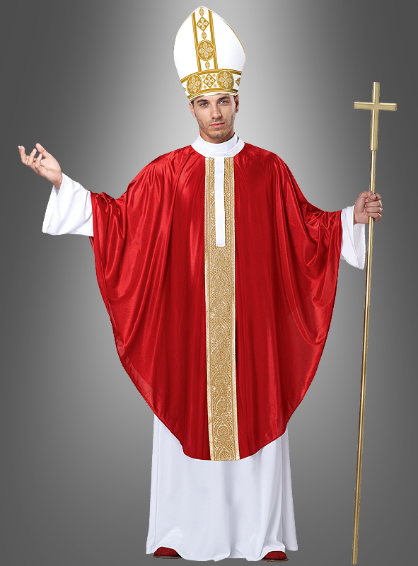 Heiliger Vater Papst Kostüm 1 Heiliger Vater Papst Kostüm