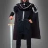 König Kostüm Schwarz Für Herren