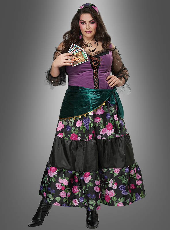 Hellseherin Kostüm XXL Madame Sara 1 Hellseherin Kostüm XXL Madame Sara