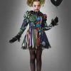 Neon Albtraum Clownkostüm Mädchen