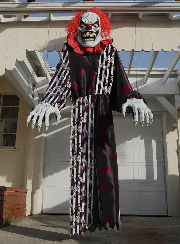 Gigantischer Horrorclown Kostüm Oder Deko Ca. 240 Cm 2 Gigantischer Horrorclown Kostüm Oder Deko Ca. 240 Cm – Bild 2