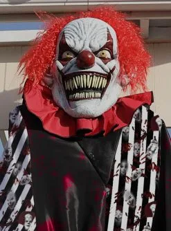 Gigantischer Horrorclown Kostüm Oder Deko Ca. 240 Cm 5 Gigantischer Horrorclown Kostüm Oder Deko Ca. 240 Cm -Halloween-Cosplay Verkaufsgeschäft 70 5123 090 pic4