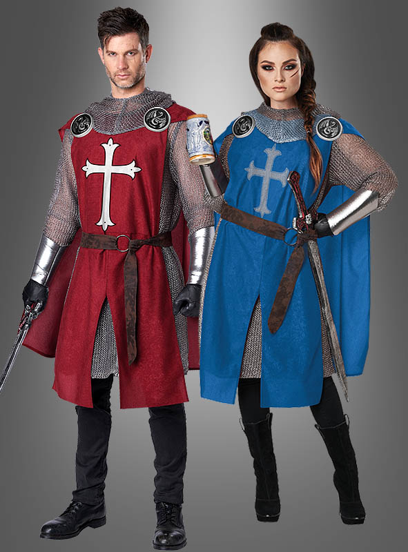 Kreuzritter Wappenrock Kostüm Unisex 1 Kreuzritter Wappenrock Kostüm Unisex