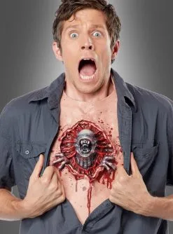 Ausserirdischer Parasit Brustteil Alien