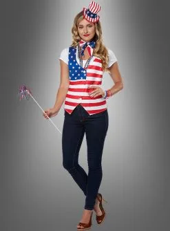 USA Kostümset Für Damen