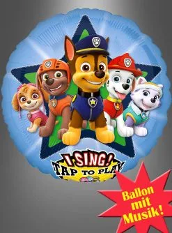 Paw Patrol Folienballon Mit Musik 71 Cm