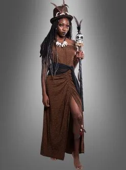 Voodoo Hexe Damenkostüm