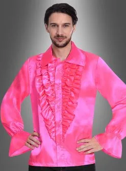 Retro 70er Rüschenhemd Schlagerstar 7 Retro 70er Rüschenhemd Schlagerstar -Halloween-Cosplay Verkaufsgeschäft 8 9907009 pic4