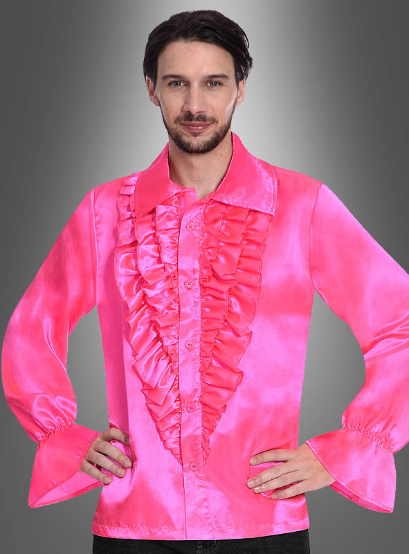 Retro 70er Rüschenhemd Schlagerstar 4 Retro 70er Rüschenhemd Schlagerstar – Bild 4