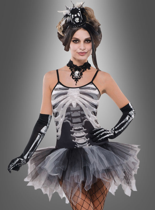 Tüll Skelettkleid 1 Tüll Skelettkleid