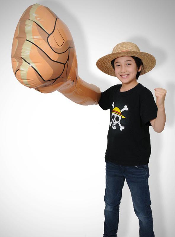 Ruffy's Aufblasbarer Arm - One Piece 2 Ruffy's Aufblasbarer Arm - One Piece – Bild 2