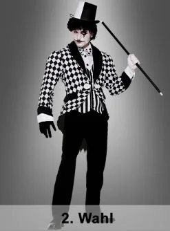 2. Wahl Pierrot Kostüm Herren