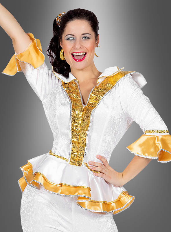 Dancing Queen Kostüm Zweiteiler 2 Dancing Queen Kostüm Zweiteiler – Bild 2