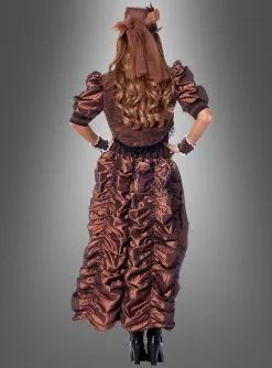 Sexy Steampunk Kleid -Halloween-Cosplay Verkaufsgeschäft braunes steampunk damenkleid 1150d09e61 3